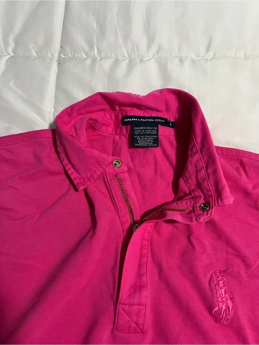 Ralph Lauren Women’s Hot Pink Polo Shirt